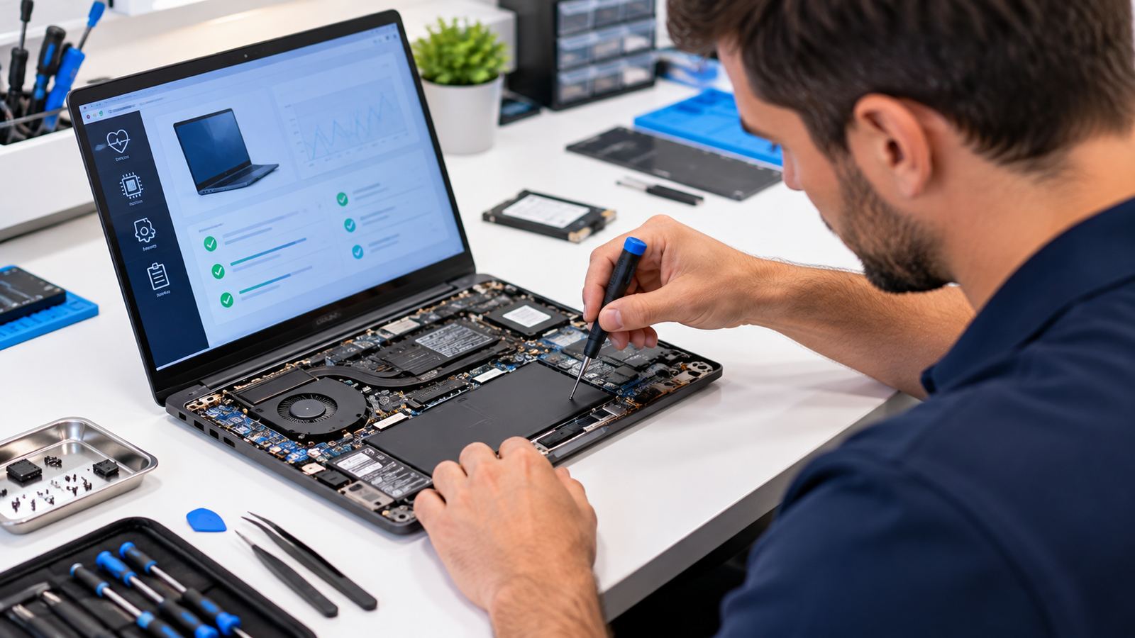 Laptop repair technician in Perth