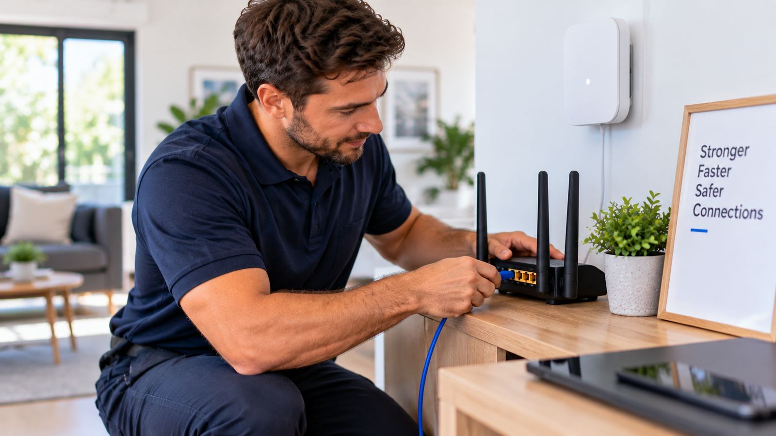 Wi-Fi and network setup technician in Perth