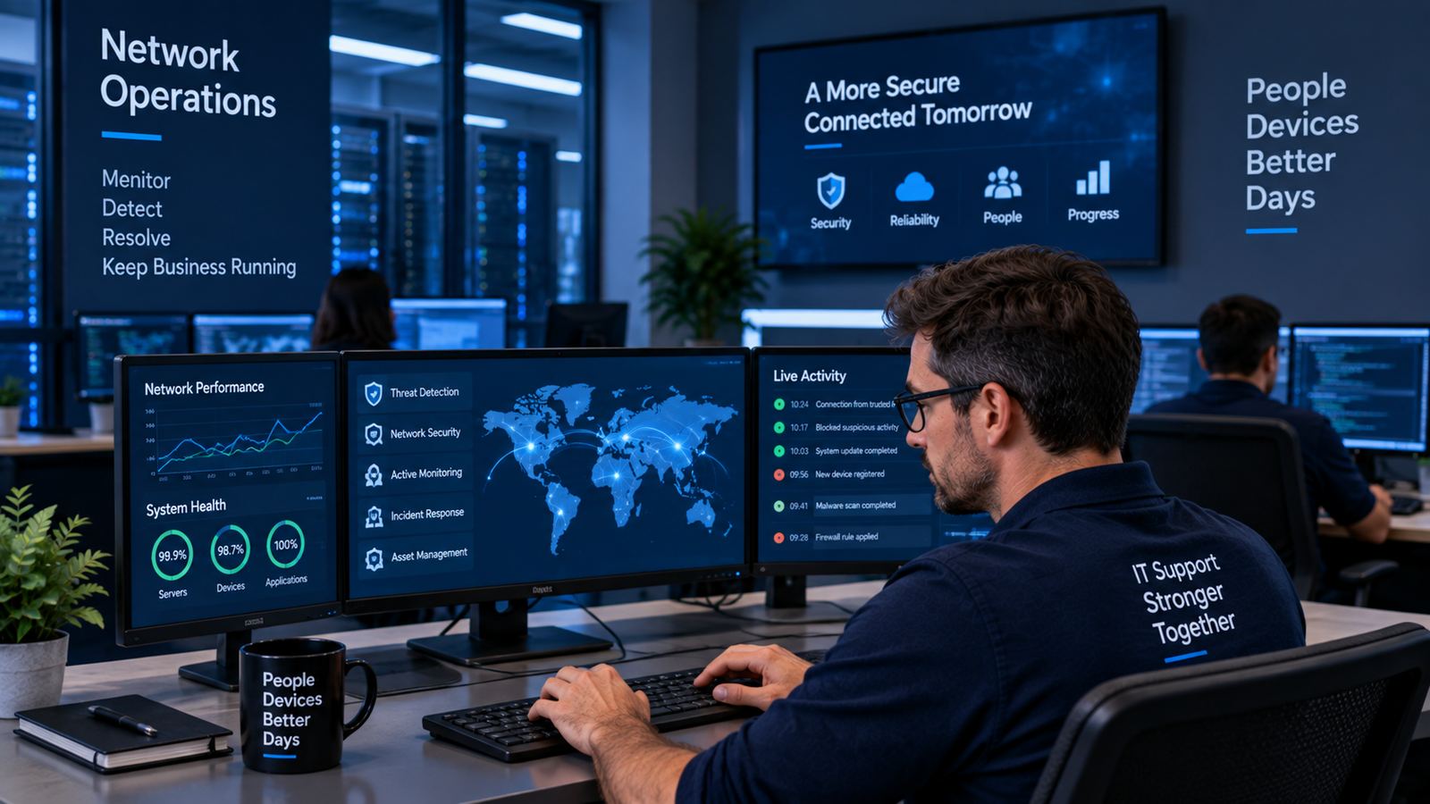 Business network infrastructure in Perth
